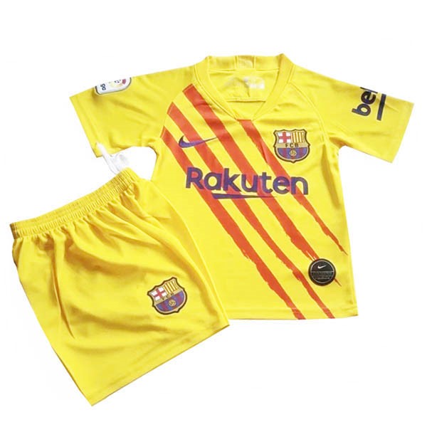 Camiseta Barcelona Especial Niño 2019 2020 Amarillo
